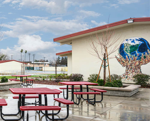 Dutcher Middle School Modernization was completed by TETER Architects and Engineers