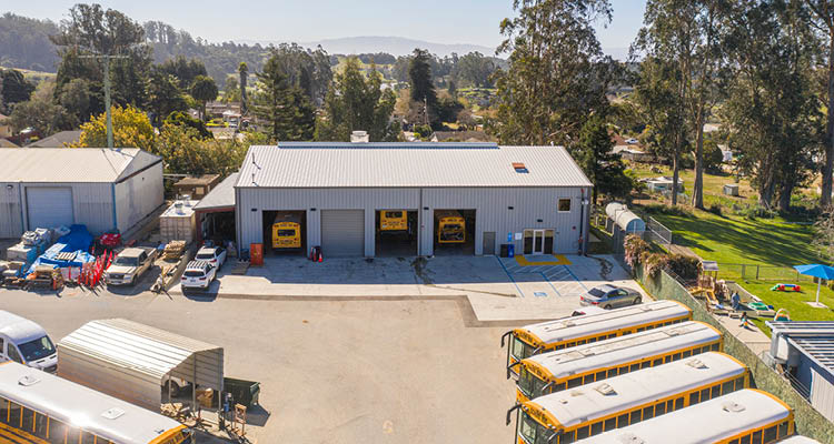 New Bus Maintenance Facility was designed by TETER Architects and Engineers1