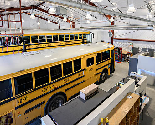 New Bus Maintenance Facility was designed by TETER Architects and Engineers2