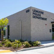 Front view of Lemoore Police Dispatch Center